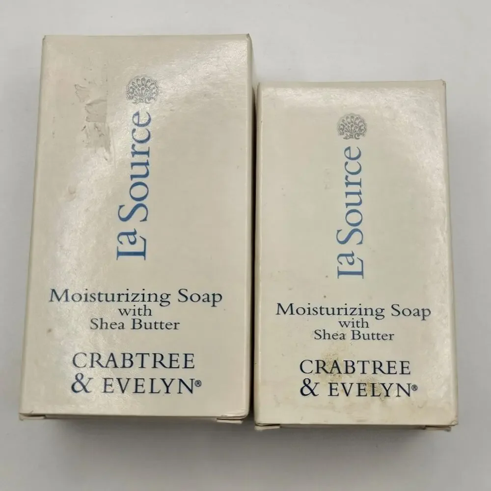 Variety Crabtree & Evelyn Bar‎ Soaps New (Summer Hill, Lily of the Valley, Aloe)
